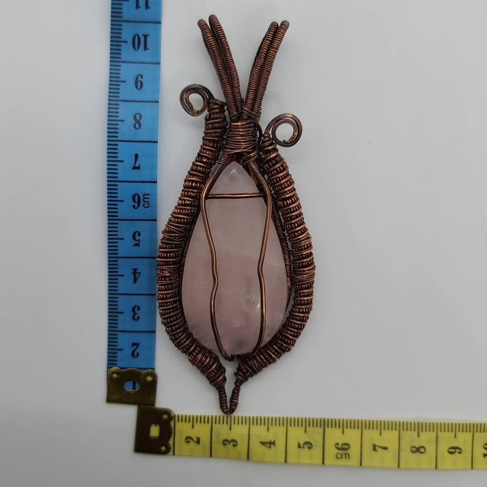 🥳 Host Pick Rose Quartz Pendant by Vailen🥳 - Picture 6 of 7